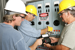 Electricians on High Voltage Electricians on High Voltage